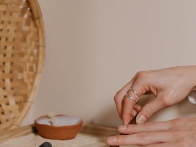 Zen garden elements representing balance and peace